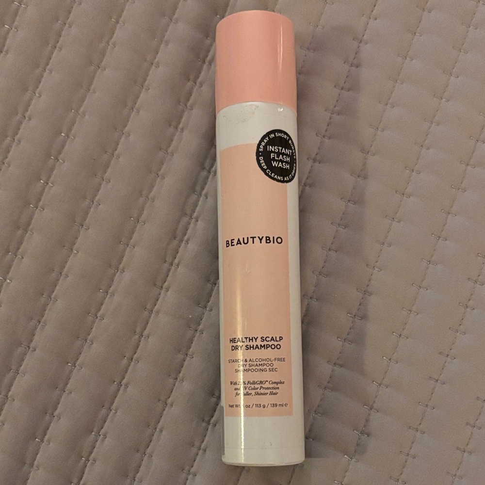 Pink BeautyBio Dry Healthy Scalp Shampoo